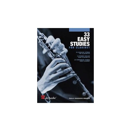 crasborn 33 Easy Studies for Clarinet