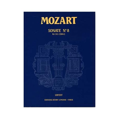 MOZART Wolfgang Amadeus (1756-1791) Sonate K 311 N° 8 en ré M piano 2 mains