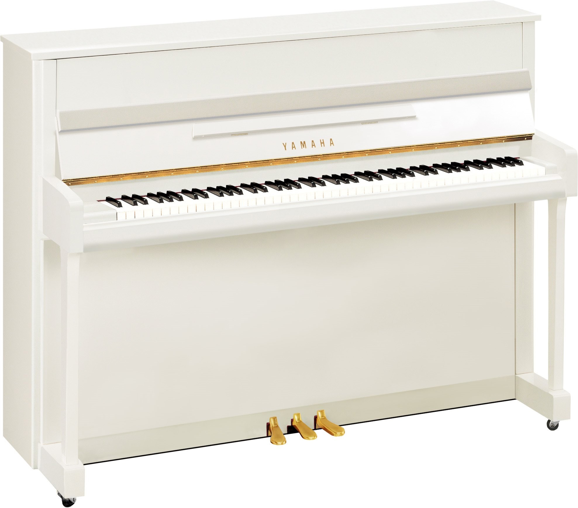 Piano Yamaha U1 Blanc Occasion - L'Atelier du Piano