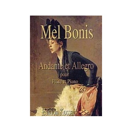 Mel Bonis Andante et Allegro Partition - Flûte et Piano