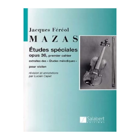 MAZAS Etudes spéciales op. 36