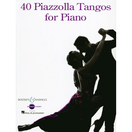 PIAZZOLLA 40 TANGOS PIANO