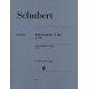 SCHUBERT Sonate pour piano En la Majeur D 959