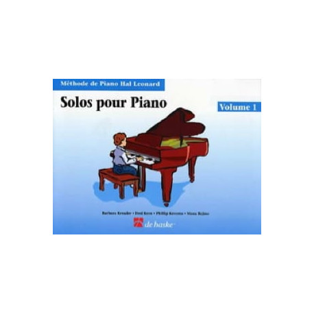 Kreader / Kern Jerome / Keveren Solos Pour Piano Volume 1