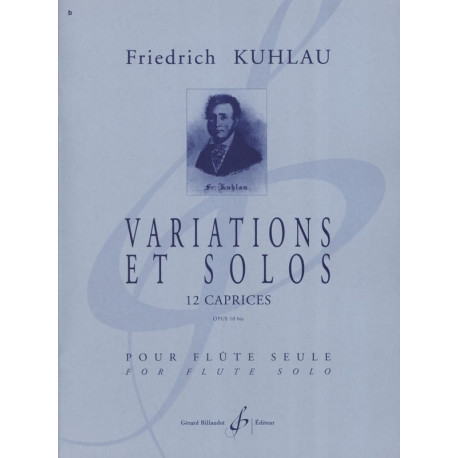 Friedrich Kuhlau Variations et Solos Opus 10bis