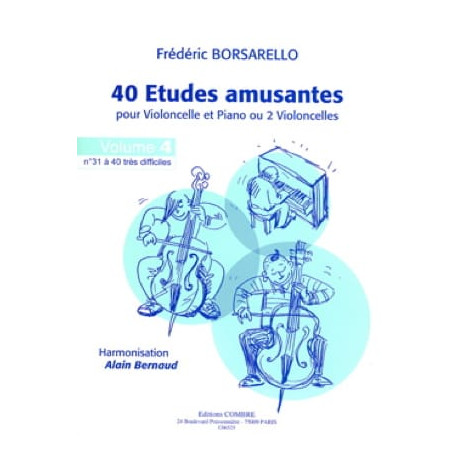 Frédéric Borsarello 40 Etudes Amusantes Vol.4