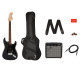 SQUIER AFFINITY STRASTOCASTER HSS CHARCOAL FROST