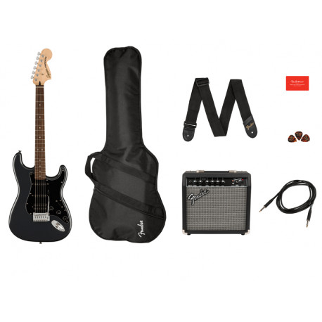 SQUIER AFFINITY STRASTOCASTER HSS CHARCOAL FROST