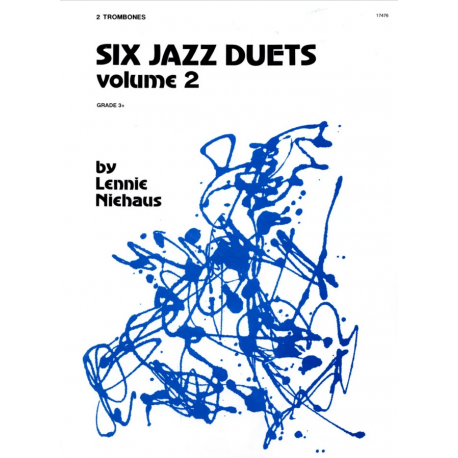 Lennie Niehaus: 6 Jazz Duets 2 Lennie Niehaus: 6 Jazz Duets 2 Composer: Niehaus, Lennie