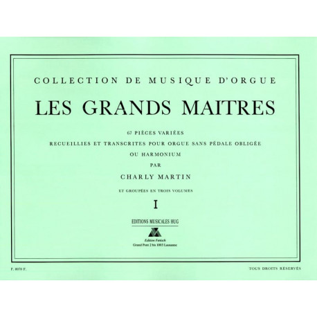 Les Grands Maitres Volume 1