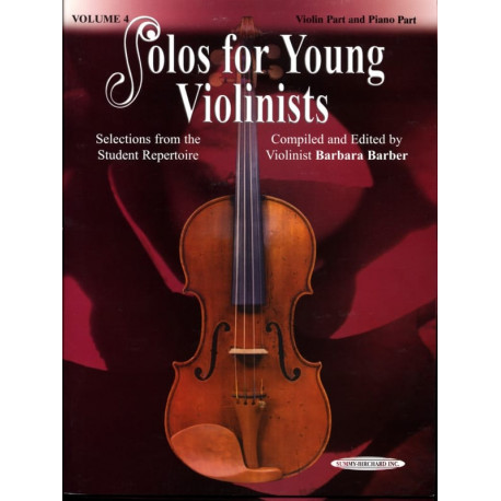 Barbara Barber Solos for Young Violinists vol 4