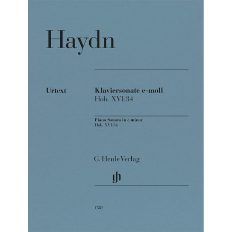 Joseph Haydn Sonate Mi mineur - Piano