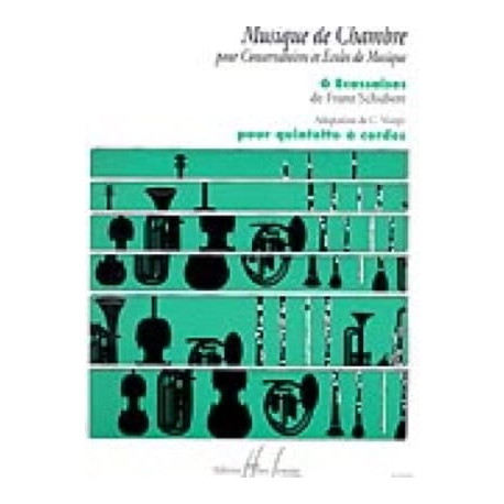 SCHUBERT 6 Ecossaises - Quintette à cordes