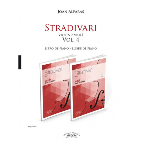 Stradivari violín, Vol. 4. - Accompagnement piano