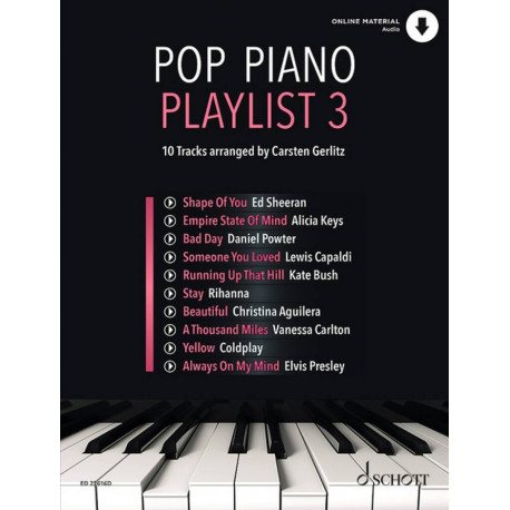 Pop Piano Playlist Volume 3