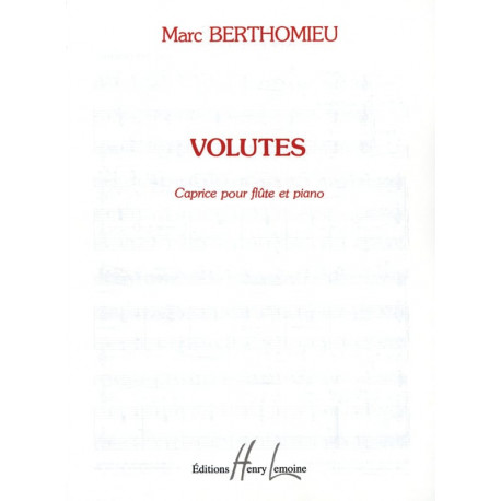 Marc Berthomieu Volutes