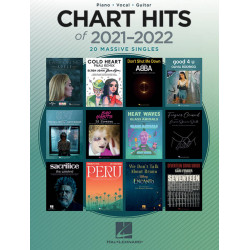 Chart Hits of 2021-2022 - Piano Chant Guitare