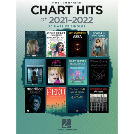 Chart Hits of 2021-2022 - Piano Chant Guitare