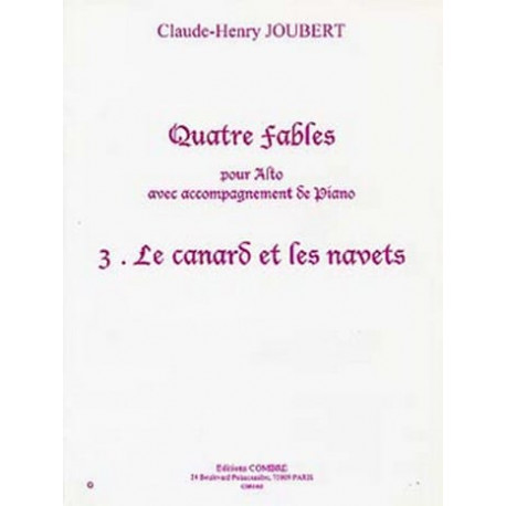 Claude-Henry Joubert Le Canard et les Navets