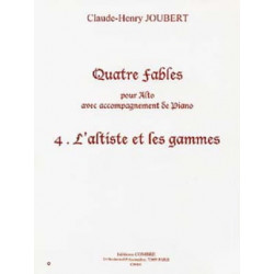 Claude-Henry Joubert L'altiste et les Gammes N° 4 des Quatre Fables