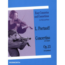 Leo Portnoff Concertino in E minor op. 13