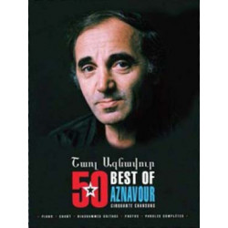 50 Best of chansons P/V/G tab + 2 titres bonus AZNAVOUR Charles