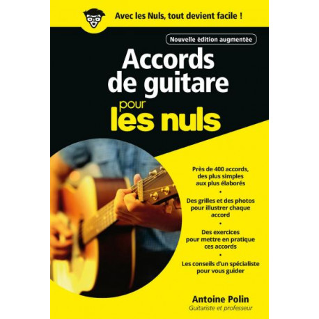 Accords De Guitare Pour Les Nuls - Livre