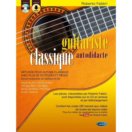 Guitariste classique autodidacte