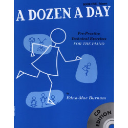 A Dozen A Day Volume 1 en anglais - avec CD