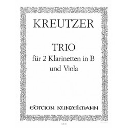 Conradin Kreutzer Trio - 2 Klarinetten in B Viola