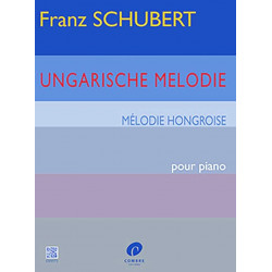 SCHUBERT Mélodie Hongroise - Piano