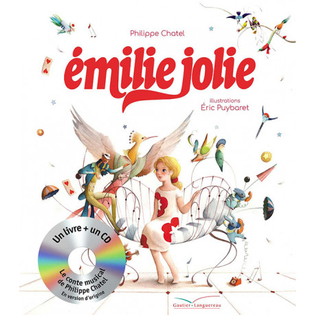 Gautier Languereau,Les Histoires Emilie Jolie - Livre CD