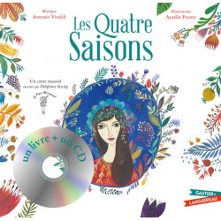 Les Quatre Saisons - Livre CD petit format