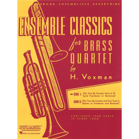 Ensemble Classics for Brass Quartet - Book 1