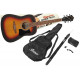 IBANEZ PACK GUITARE FOLK V50NJP SUNBURST