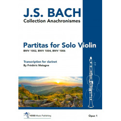 BACH Partitas pour Violon - Clarinette