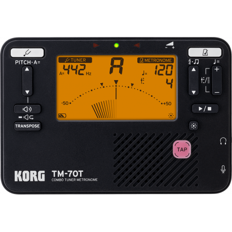 ACCORDEUR METRONOME KORG EKO TM70TBK