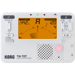 ACCORDEUR METRONOME KORG TM70TWH blanc