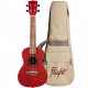 Flight Concert Ukulele Coral