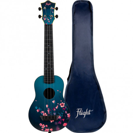 FLIGHT UKULELE LONG NECK ABS TRAVEL UKE SAKURA