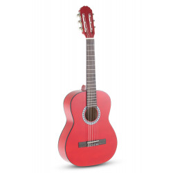 GEWA PURE GUITARE CLASSIC 1/2 ROUGE