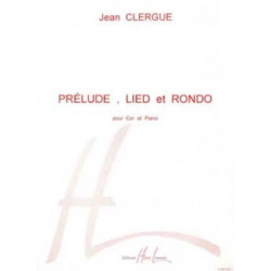 Jean Clergue Prélude, lied et rondo