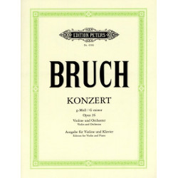 BRUCH Concerto Pour Violon en Sol Mineur N°1 Op.26