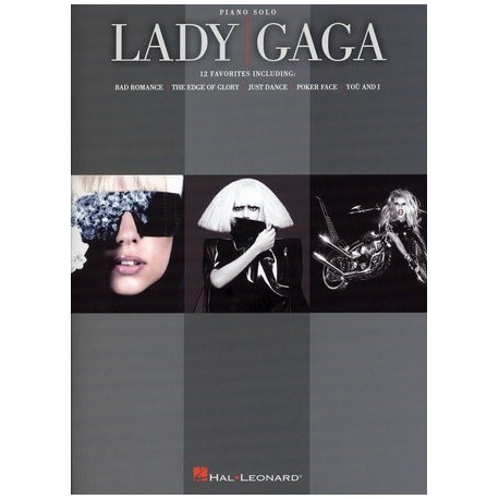 LADY GAGA PIANO SOLO 12 FAVORITES SONGS